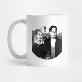 Dwight And Angela - The Office Funny T-shirt - Shrute Farms Mug